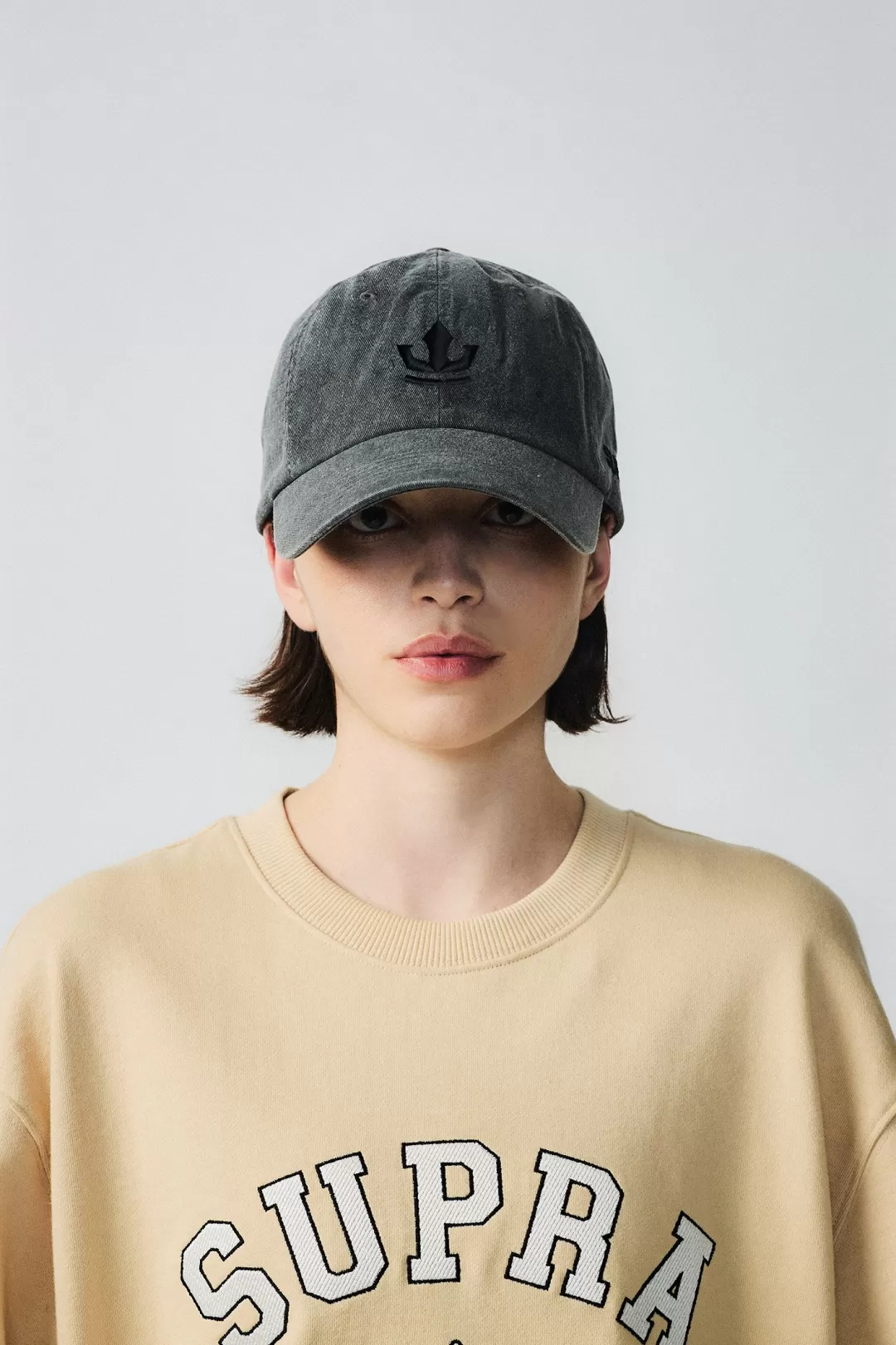 ESSENTIAL UNSTRUCTURED CROWN LOGO CAP^Supra Sale