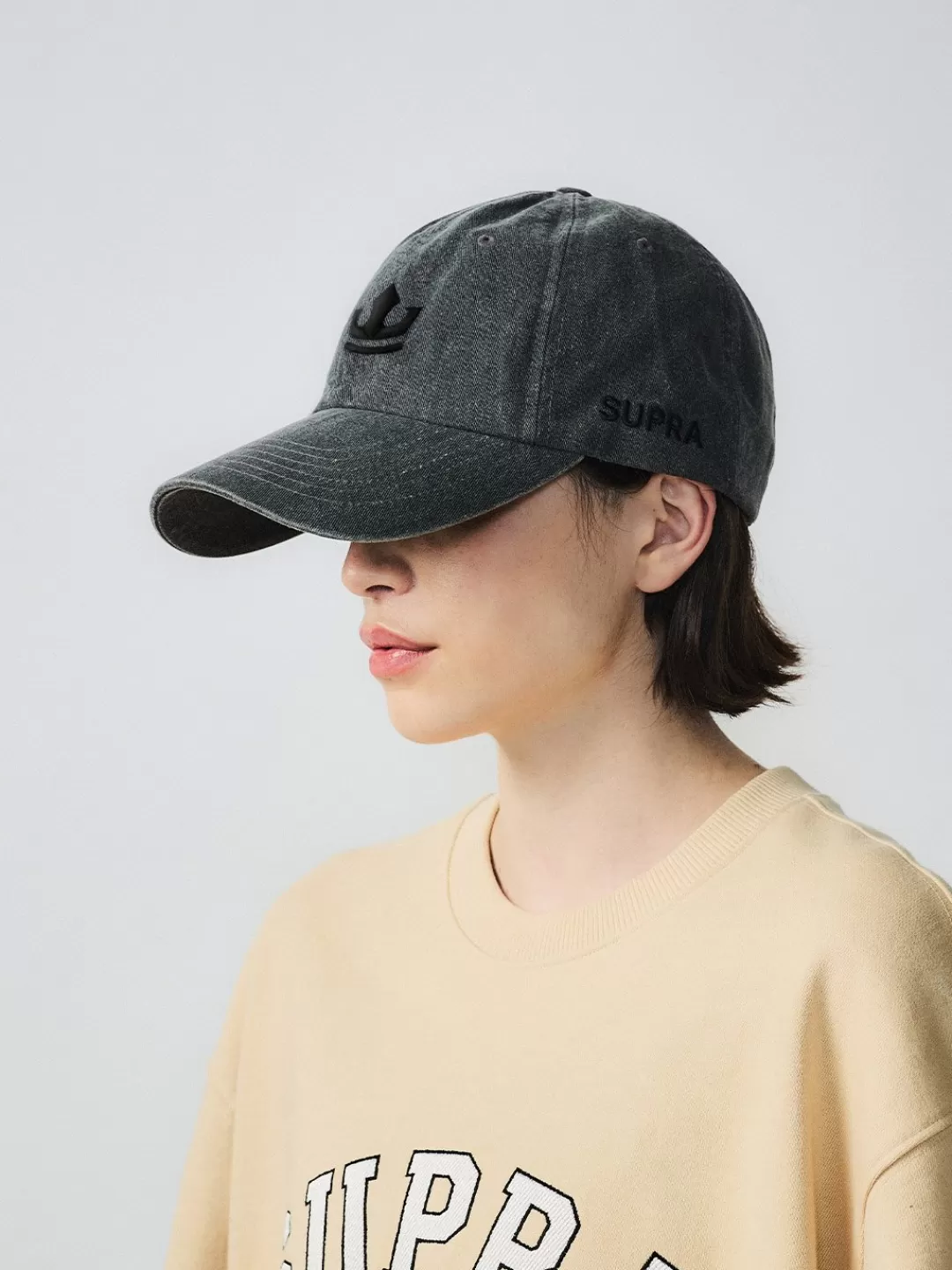 ESSENTIAL UNSTRUCTURED CROWN LOGO CAP^Supra Sale