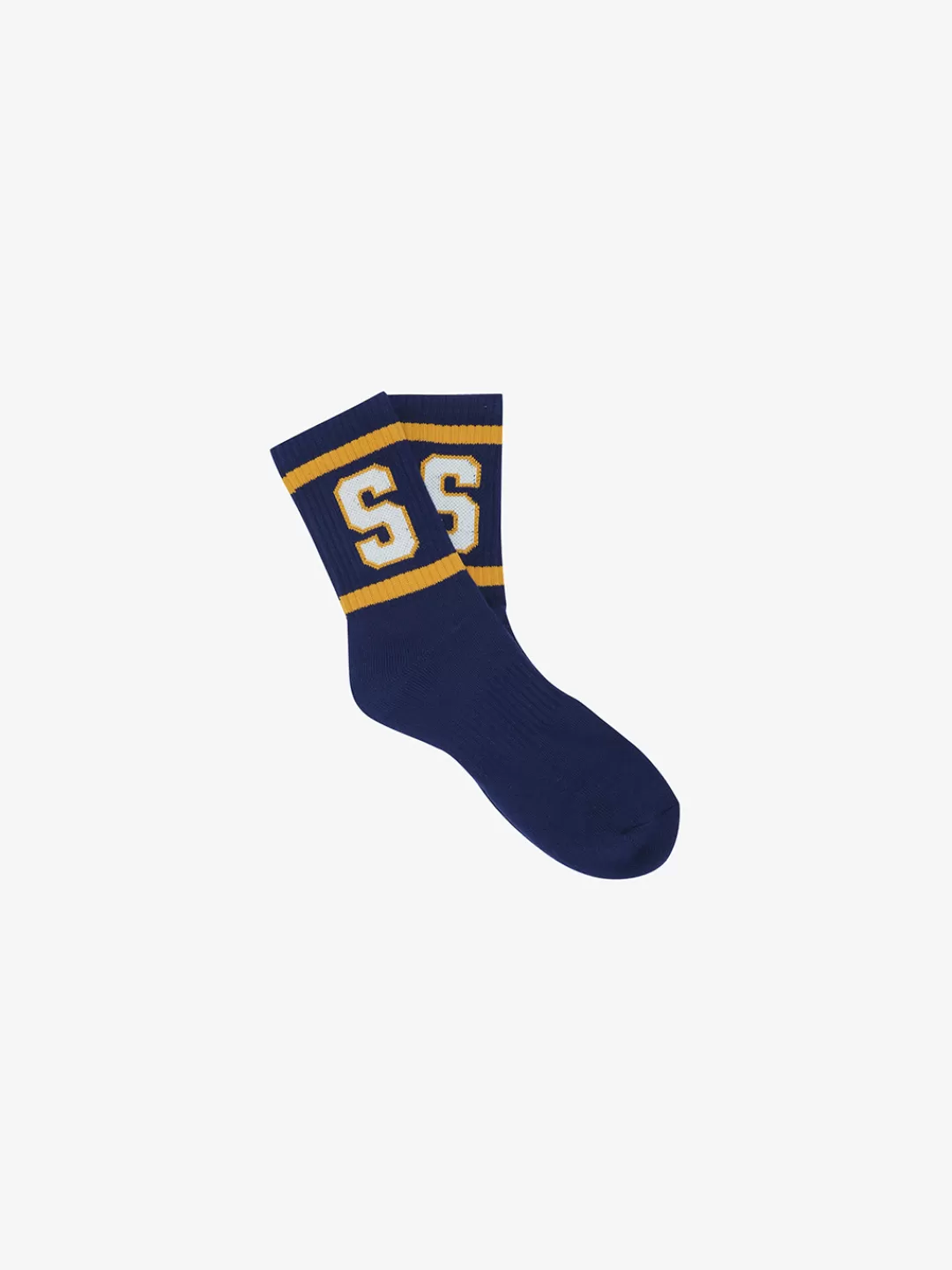 VARSITY DOUBLE STRIPE LOGO SOCKS^Supra Store